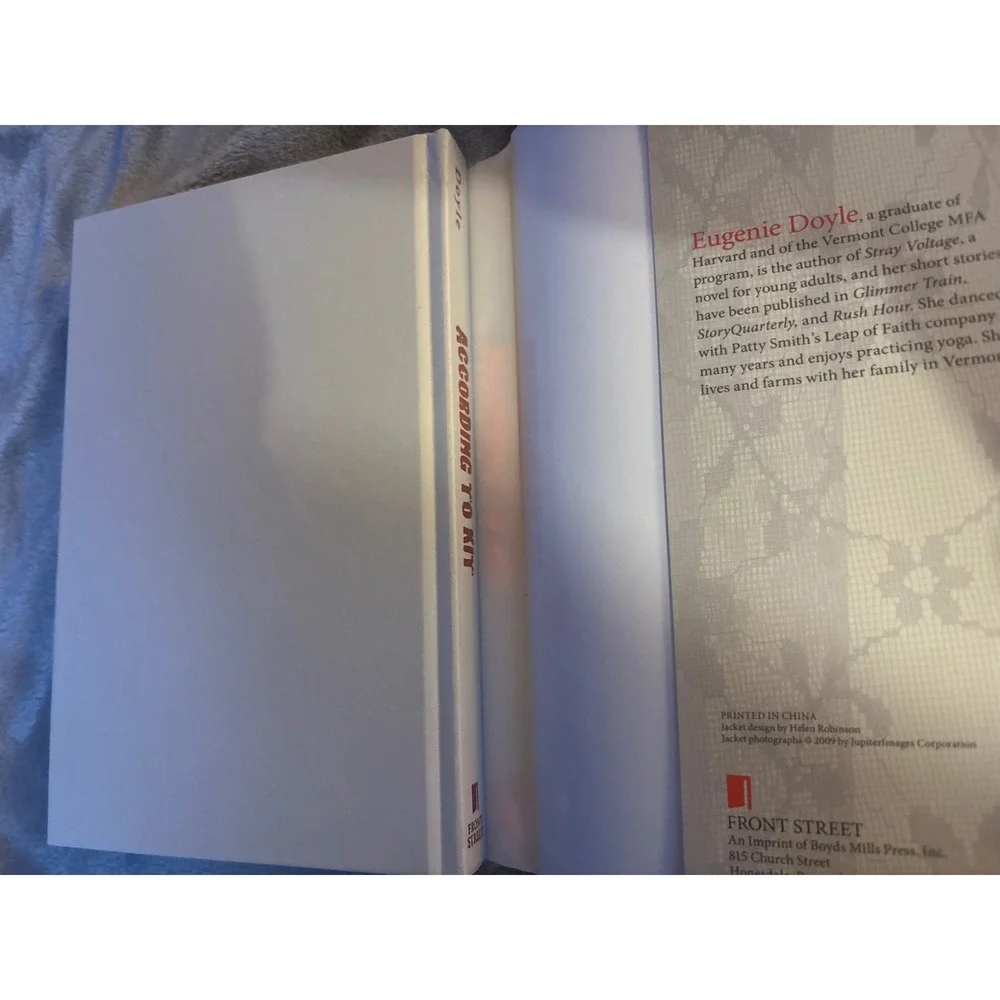 According to Kit by Eugenie Doyle Signed Autographed Copy‎ Young Adult Novel